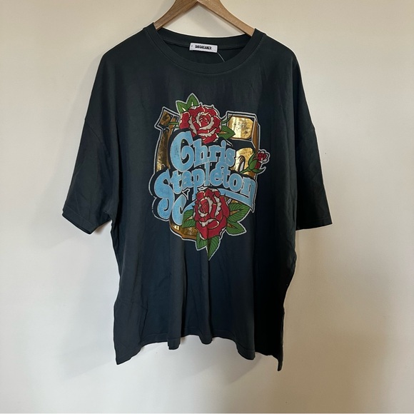 Free People Daydreamer Chris Stapleton Horseshoe Tee - Picture 4 of 7